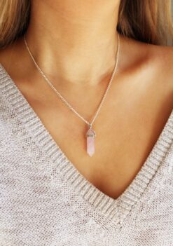 ροζ χαλαζιασς κρυσταλλος