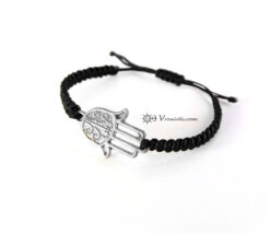 ασημενιο hamsa hand