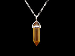 κρεμαστό λαιμού κίτρινο κρύσταλλο