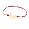 bracelet love macrame