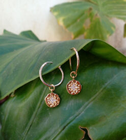 σκουλαρικια κρικακια με κρεμαστα