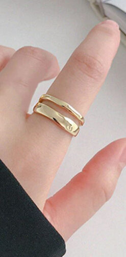 μοντερνα δαχτυλιδια χρυσα